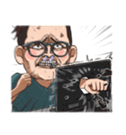 ヨロコビおじさん（個別スタンプ：28）