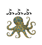 海の生物の日常言葉（個別スタンプ：17）