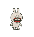 歯が丈夫すぎるウサギ2（個別スタンプ：8）