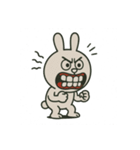 歯が丈夫すぎるウサギ2（個別スタンプ：9）