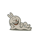歯が丈夫すぎるウサギ2（個別スタンプ：25）