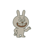 歯が丈夫すぎるウサギ2（個別スタンプ：34）