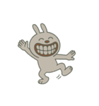 歯が丈夫すぎるウサギ2（個別スタンプ：37）
