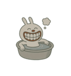 歯が丈夫すぎるウサギ2（個別スタンプ：38）