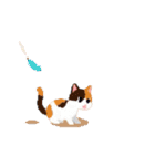 動く！ドット絵にゃんこ（個別スタンプ：12）