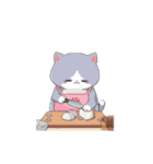 動く！ドット絵にゃんこ（個別スタンプ：18）