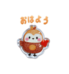 木の実の森【秋の章】32個シール風スタンプ（個別スタンプ：2）