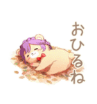 やさしいくまの秋のほっこり（個別スタンプ：22）