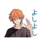 甘々わんこ系ギャル男★彼女専用（個別スタンプ：36）