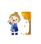 秋を感じるスタンプ 02（個別スタンプ：15）