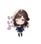 優等生JKガール（個別スタンプ：2）