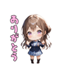 優等生JKガール（個別スタンプ：5）