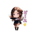 優等生JKガール（個別スタンプ：11）