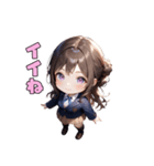 優等生JKガール（個別スタンプ：15）