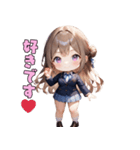 優等生JKガール（個別スタンプ：17）