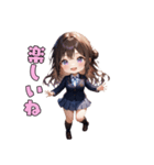 優等生JKガール（個別スタンプ：18）
