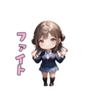 優等生JKガール（個別スタンプ：25）
