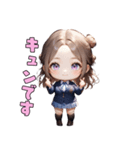 優等生JKガール（個別スタンプ：27）