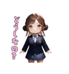 優等生JKガール（個別スタンプ：38）