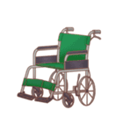 車椅子・歩行器の種類 リハビリ 福祉用具（個別スタンプ：18）