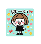 ミニキャラの日常①（個別スタンプ：6）