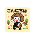 ミニキャラの日常①（個別スタンプ：21）