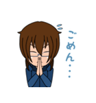 オリジナルキャラ「サクラ」スタンプ 2（個別スタンプ：1）