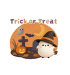 【3D 】動く♡ほんわかシマエナガ♡秋（個別スタンプ：24）