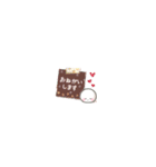 アレンジ♪ちっちゃいおもちとシマエナガ（個別スタンプ：8）