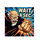 最恐ストロング婆さん（個別スタンプ：9）