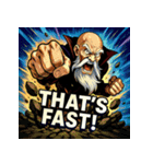 最恐ストロング婆さん（個別スタンプ：11）