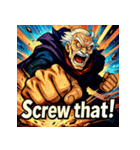 最恐ストロング婆さん（個別スタンプ：16）