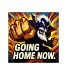 最恐ストロング婆さん（個別スタンプ：22）