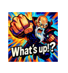 最恐ストロング婆さん（個別スタンプ：33）