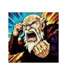 最恐ストロング婆さん（個別スタンプ：40）