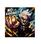 史上最強デンジャラス婆さん（個別スタンプ：7）