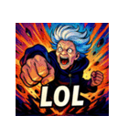 史上最強デンジャラス婆さん（個別スタンプ：13）