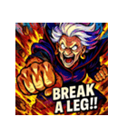 史上最強デンジャラス婆さん（個別スタンプ：15）