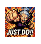 史上最強デンジャラス婆さん（個別スタンプ：16）