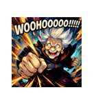 史上最強デンジャラス婆さん（個別スタンプ：18）