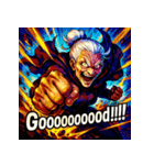 史上最強デンジャラス婆さん（個別スタンプ：19）