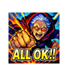 史上最強デンジャラス婆さん（個別スタンプ：23）