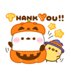 シマエナガの秋（個別スタンプ：4）