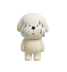 mottoの3D犬の日♡ワンダフルな日々（個別スタンプ：25）