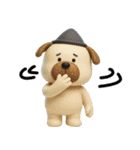mottoの3D犬の日♡ワンダフルな日々（個別スタンプ：30）