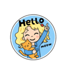 アメリカンフレンドとねこちゃん2（個別スタンプ：3）