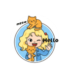 アメリカンフレンドとねこちゃん2（個別スタンプ：12）