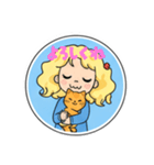 アメリカンフレンドとねこちゃん2（個別スタンプ：24）
