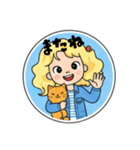 アメリカンフレンドとねこちゃん2（個別スタンプ：29）
