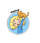 アメリカンフレンドとねこちゃん2（個別スタンプ：36）